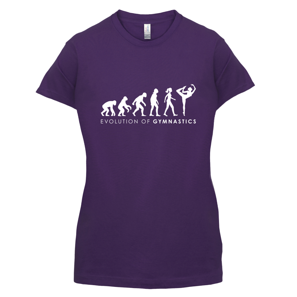 Evolution Of Woman Gymnastics T Shirt