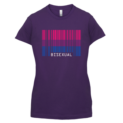 LGBT Barcode Flags - Bisexual T Shirt