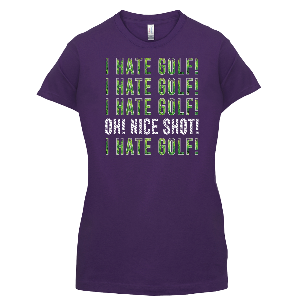 I Hate Golf T Shirt