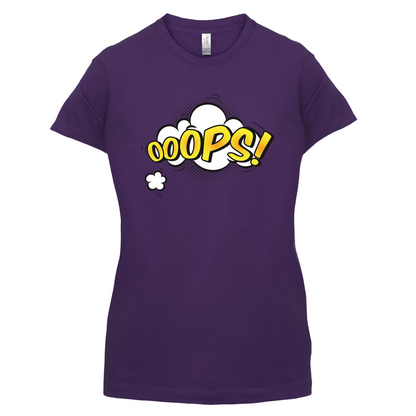 Oops! Word Art T Shirt