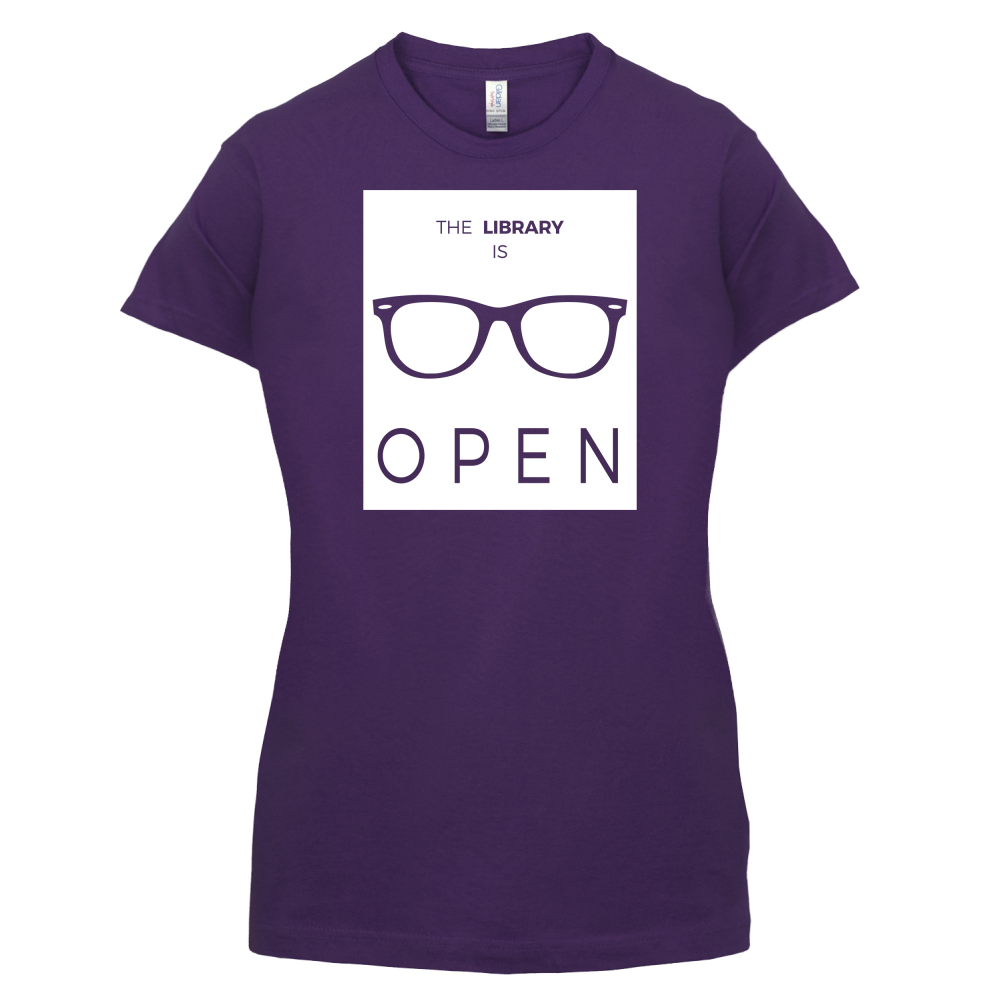 Library Is Open T Shirt