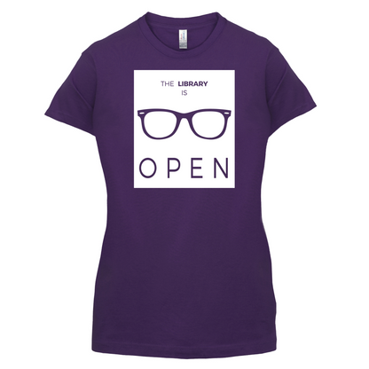 Library Is Open T Shirt