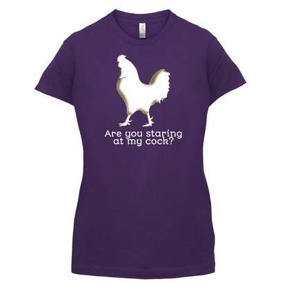 Staring At My Cock T Shirt
