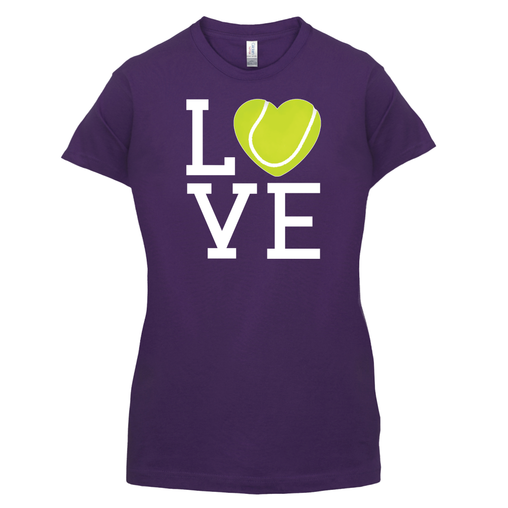 I Love Tennis T Shirt