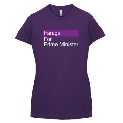Farage for Prime Minister T Shirt