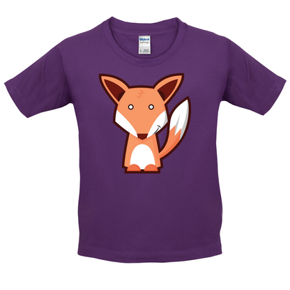 Cute Fox Kids T Shirt