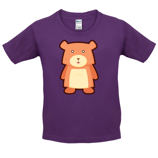 Cute Bear Kids T Shirt