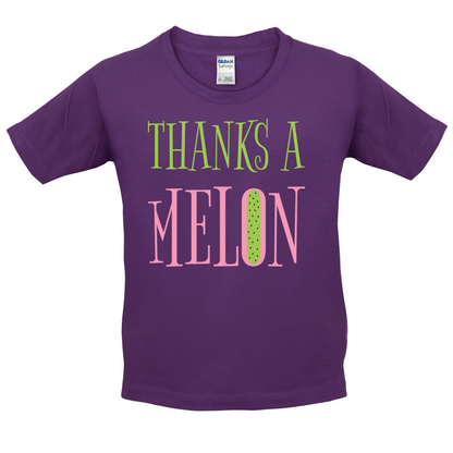 Thanks A Melon Kids T Shirt