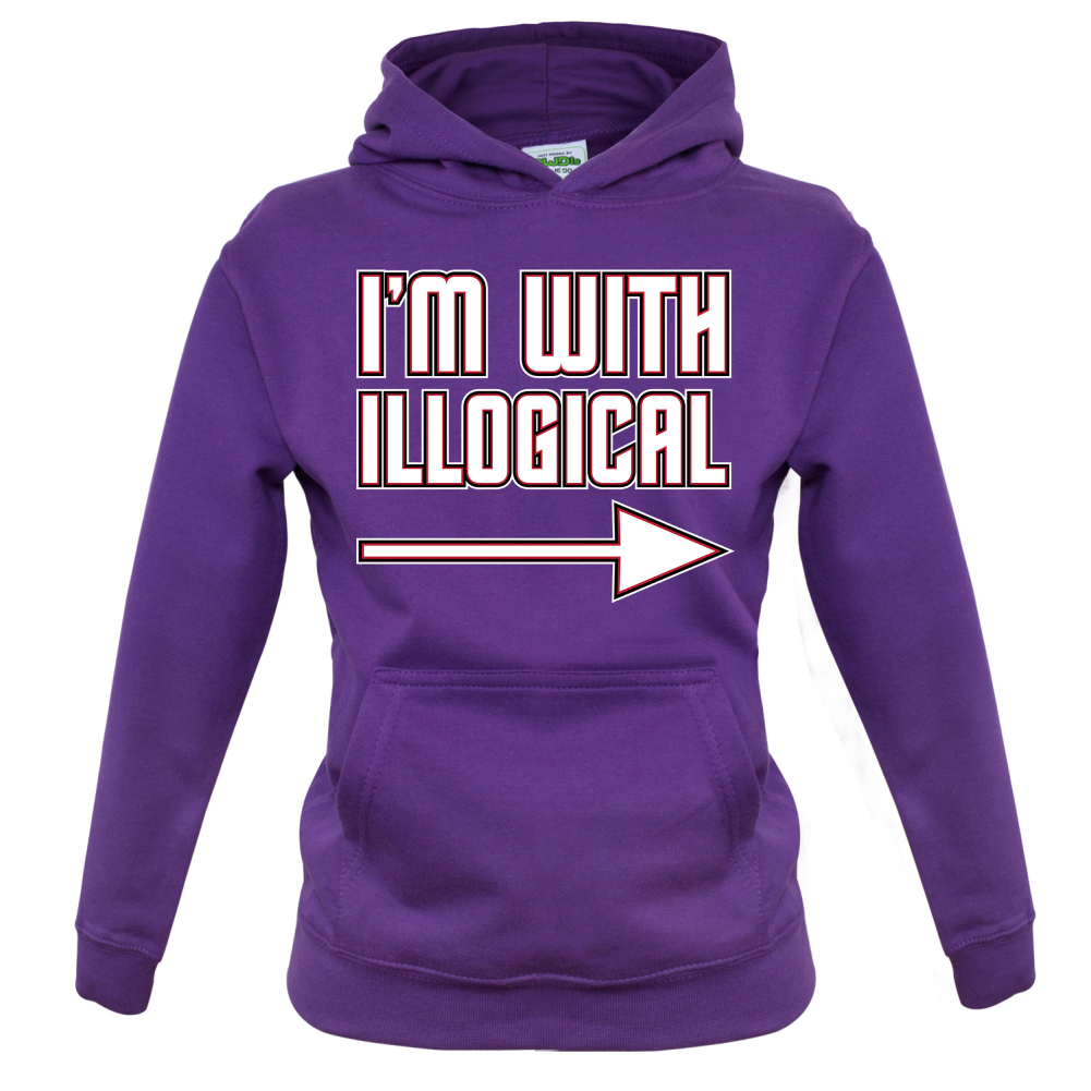 I'm With Illogical Kids T Shirt