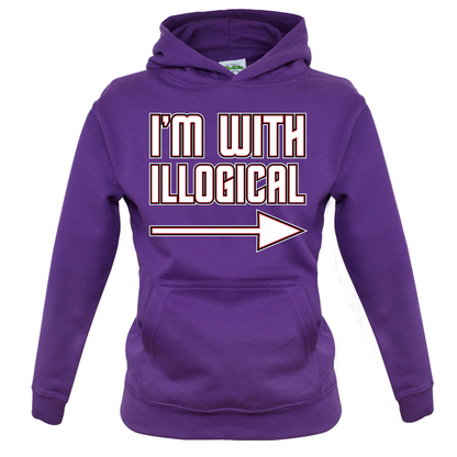 I'm With Illogical Kids T Shirt