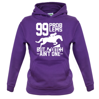 99 Problems But A Ditch Aint One Kids T Shirt