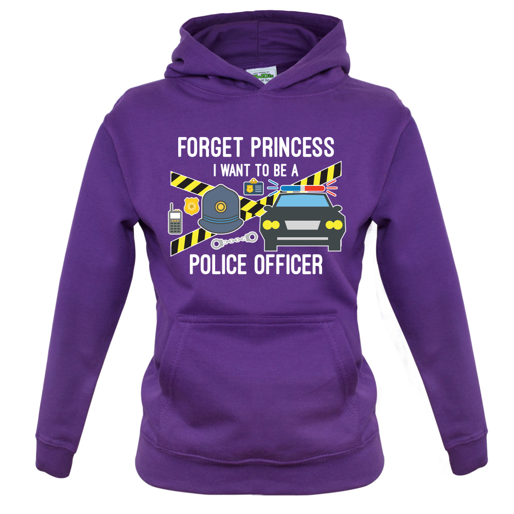 Forget Princess Police Officer T Shirt