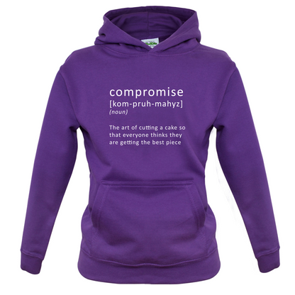 Funny Definition Compromise Kids T Shirt