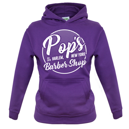 Pop's Barber Shop Kids T Shirt