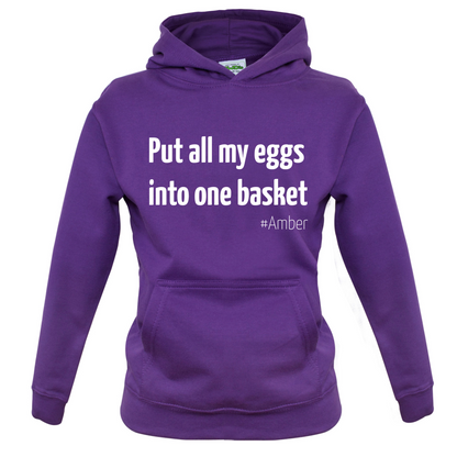 All My Eggs In One Basket Kids T Shirt
