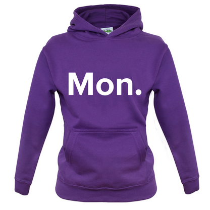 Weekday - Mon Kids T Shirt