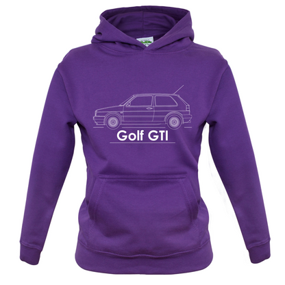 Side View Golf GTI MK2 Kids T Shirt