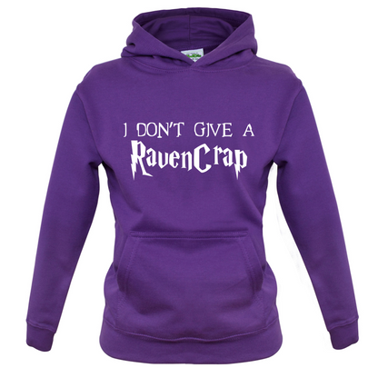 Don't Give A Ravencrap Kids T Shirt