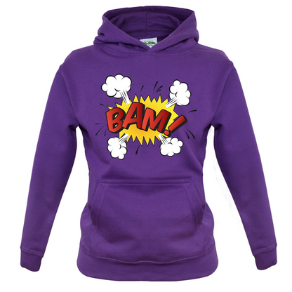 Bam! Word Art Kids T Shirt