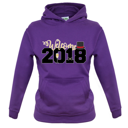 Welcome 2018 Kids T Shirt