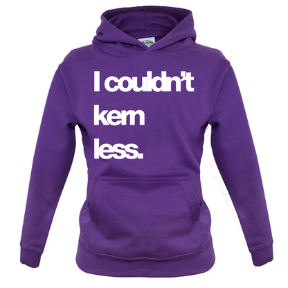 Couldn't Kern Less Kids T Shirt