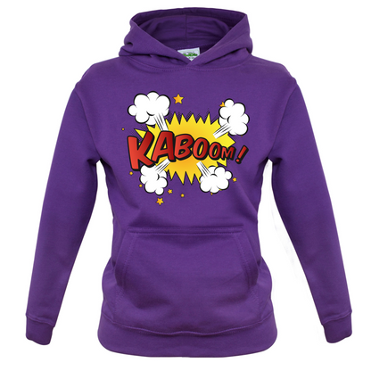 Kaboom! Word Art Kids T Shirt