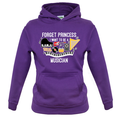 Forget Princess Musician Kids T Shirt