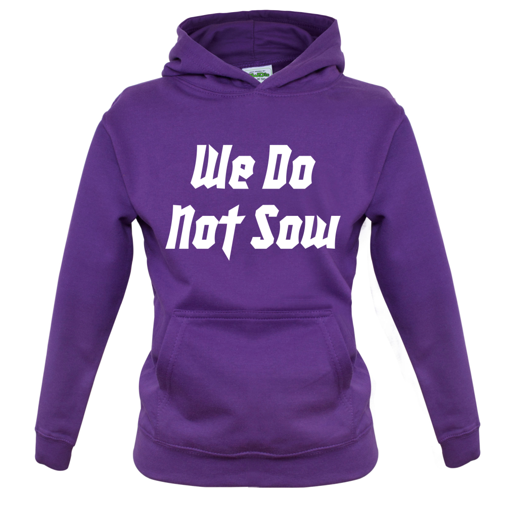 GOT House Saying - Greyjoy Kids T Shirt