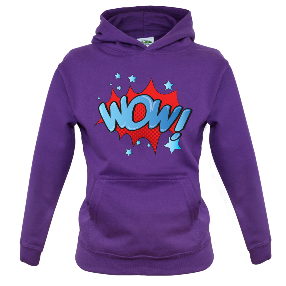 Wow! Word Art Kids T Shirt