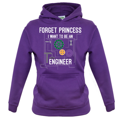 Forget Princess Engineer Kids T Shirt