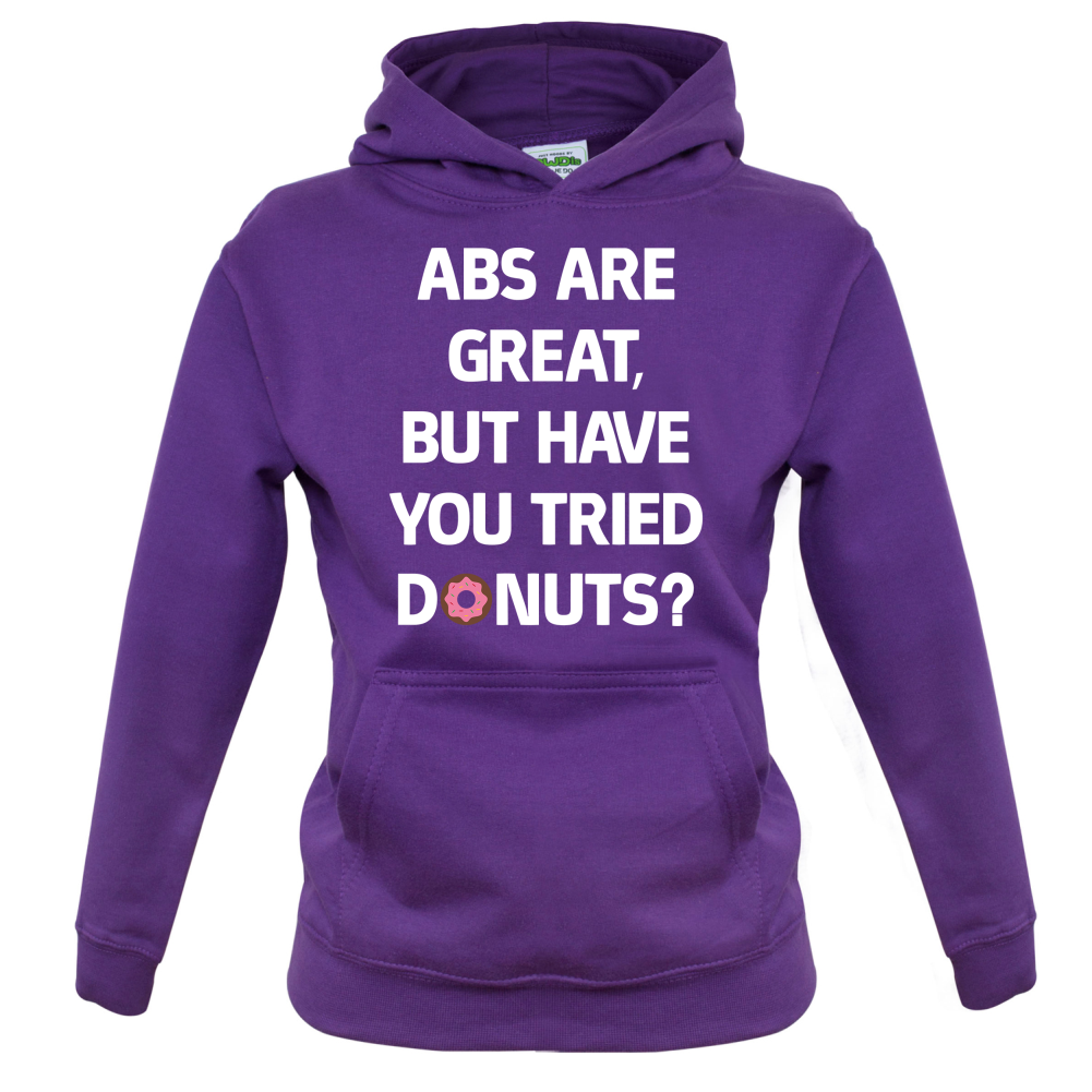 Abs Are Great, Donuts Kids T Shirt