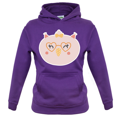 Smiley Face Chick Kids T Shirt