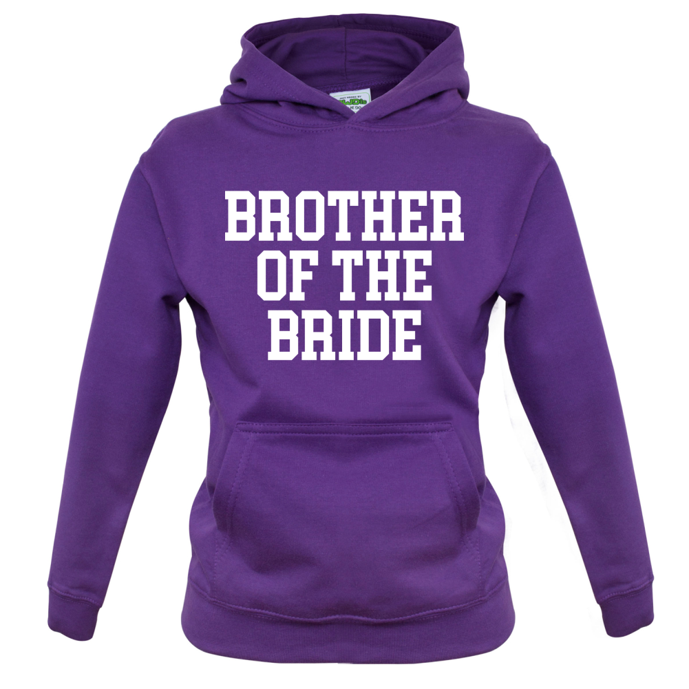 Brother Of The Bride Kids T Shirt