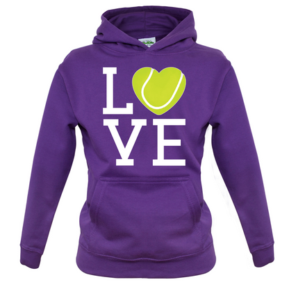 I Love Tennis Kids T Shirt