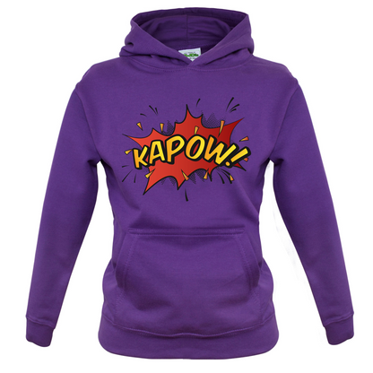 Kapow! Word Art Kids T Shirt