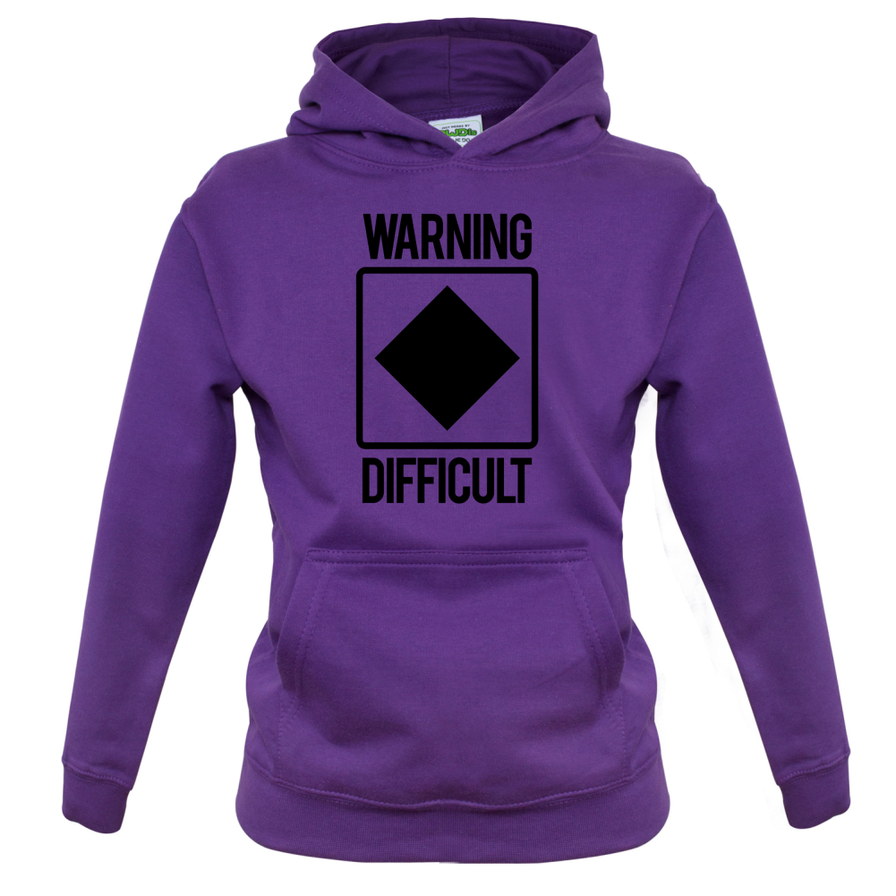 Warning Difficult Kids T Shirt