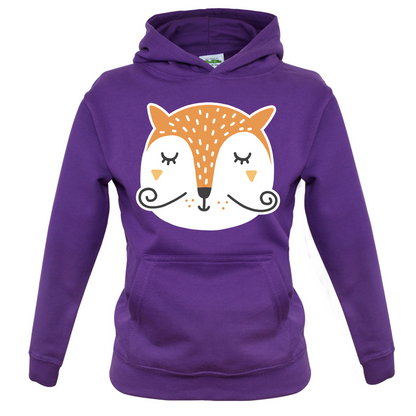 Smiley Face Mr Fox Kids T Shirt