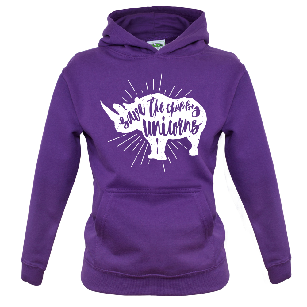 Chubby Unicorns Kids T Shirt