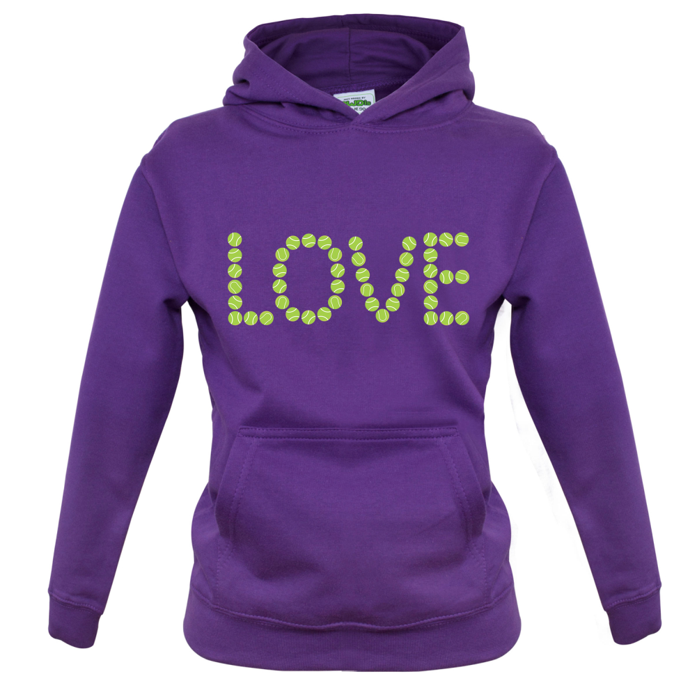 Tennis Love Kids T Shirt