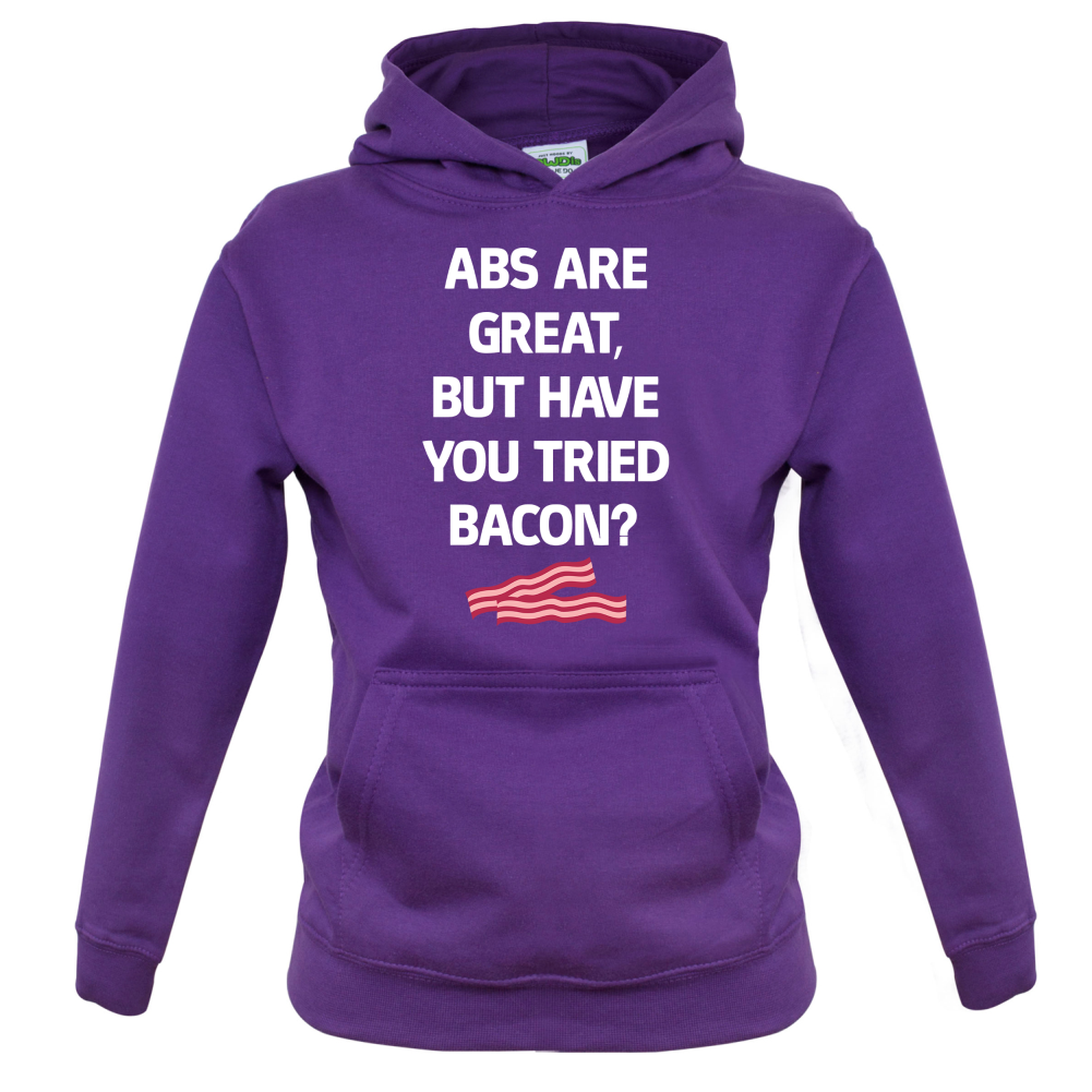 Abs Are Great, Bacon Kids T Shirt