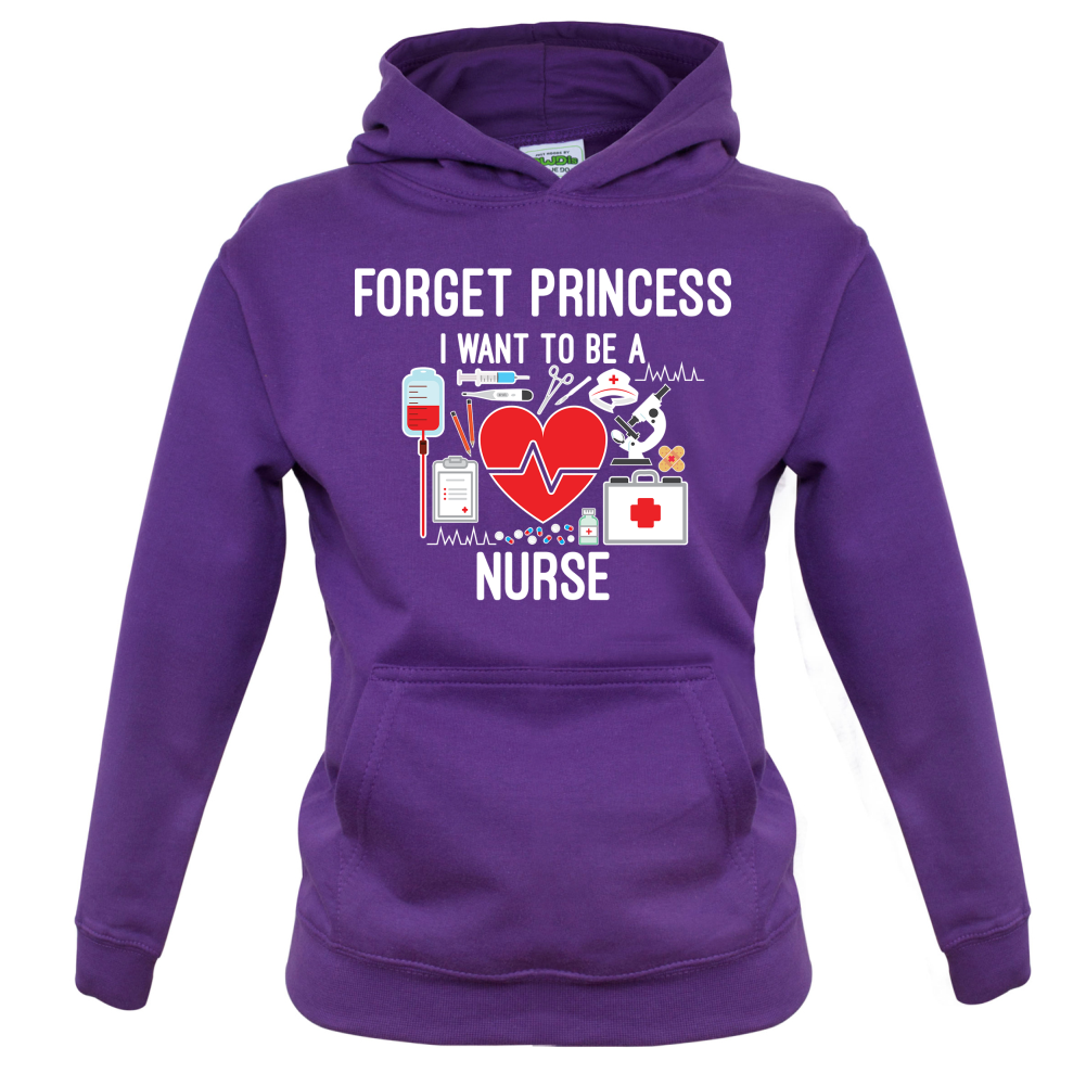 Forget Princess Nurse Kids T Shirt