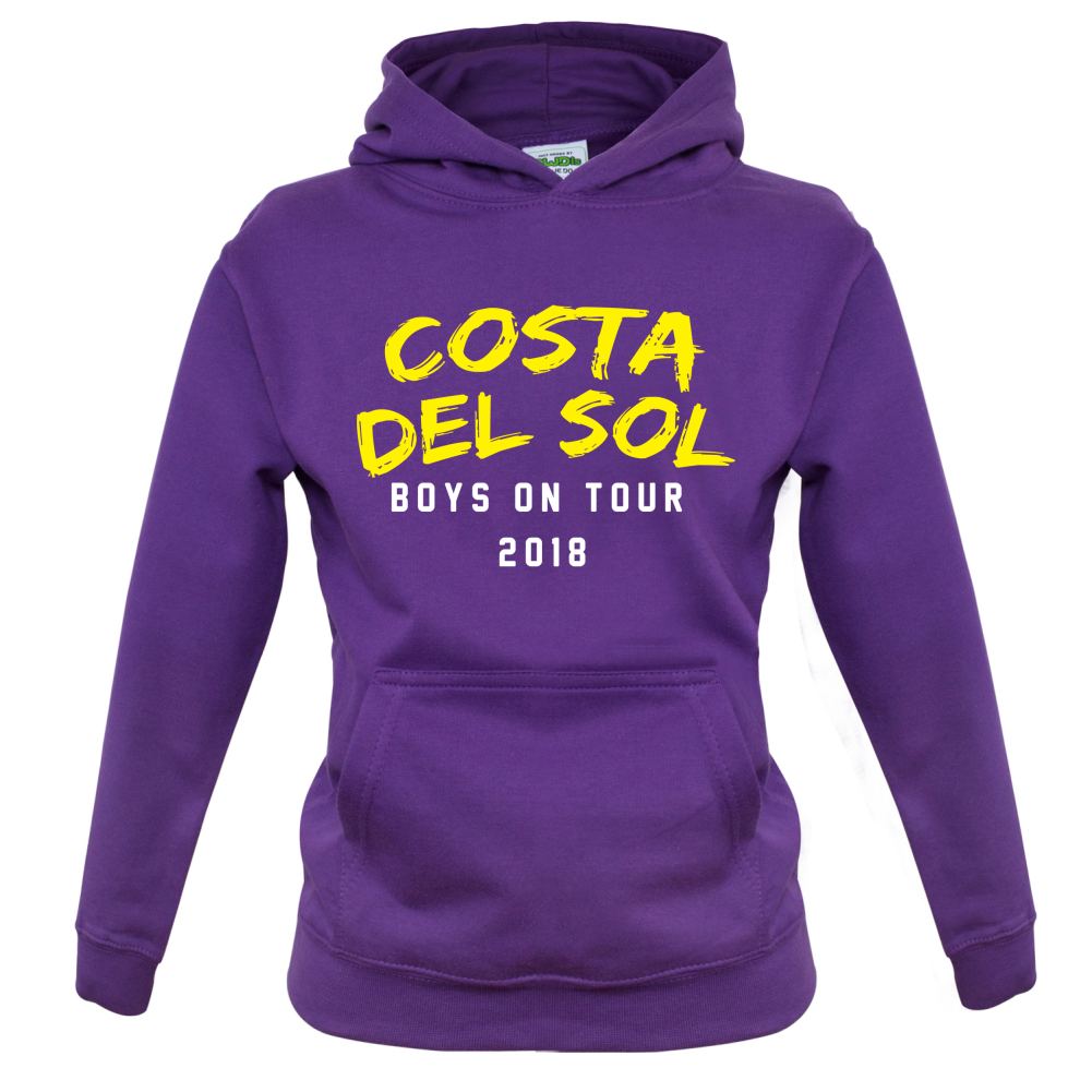 Boys On Tour Costa Del Sol Kids T Shirt