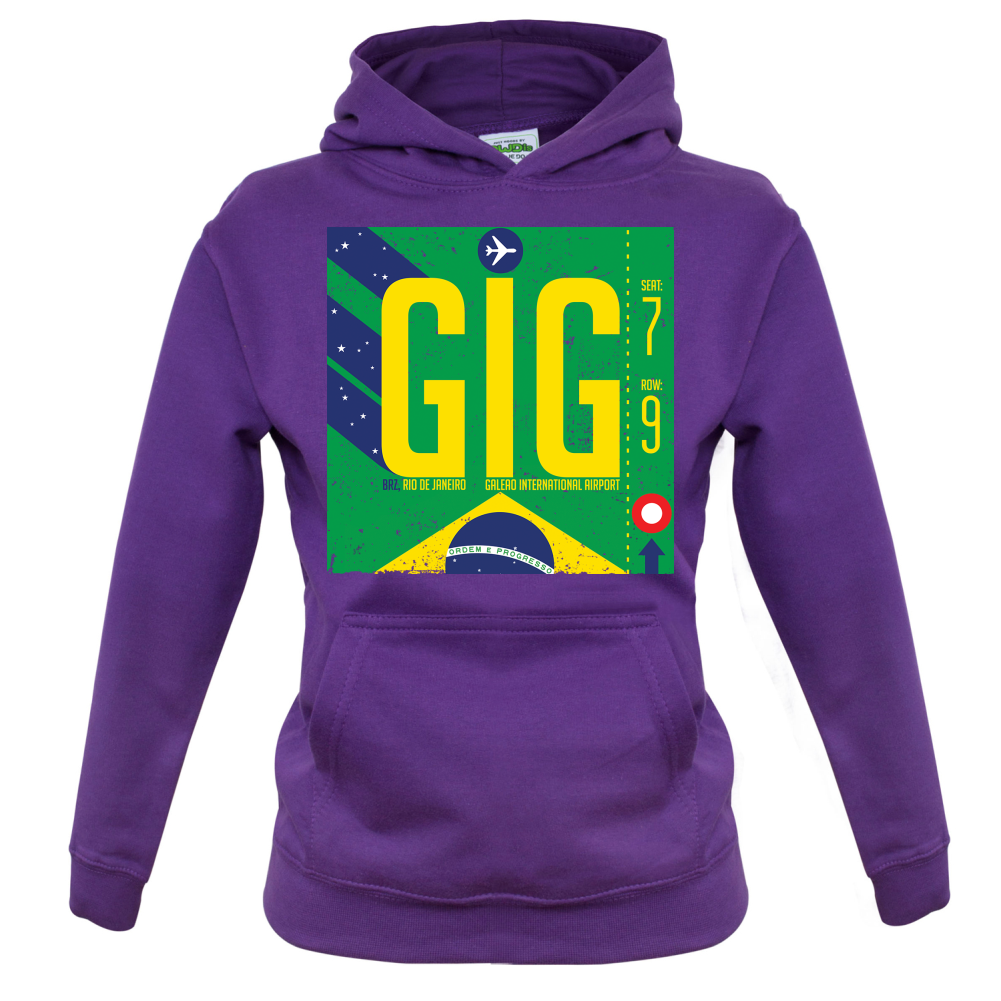 Rio Airport Kids T Shirt