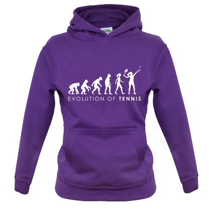 Evolution Of Woman Tennis Kids T Shirt