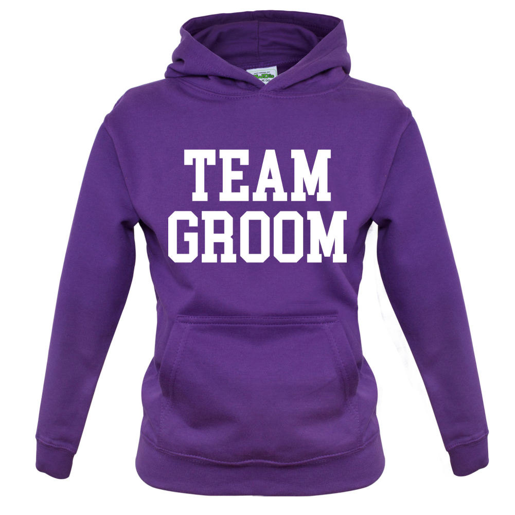 Team Groom  Kids T Shirt