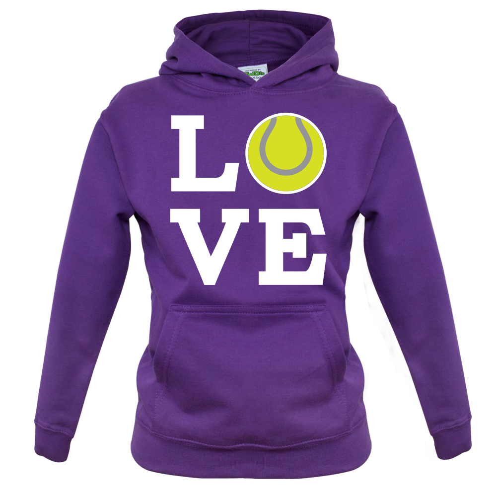 Love Tennis Kids T Shirt