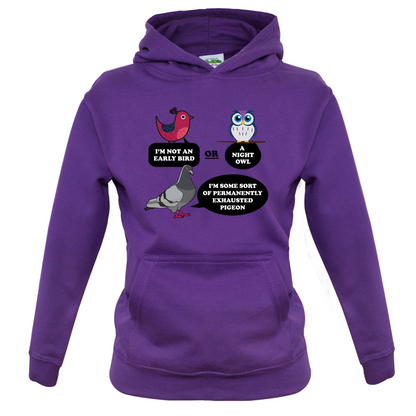 Not An Early Bird Kids T Shirt