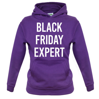 Black Friday Expert Kids T Shirt