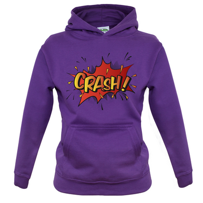 CRASH! Word Art Kids T Shirt