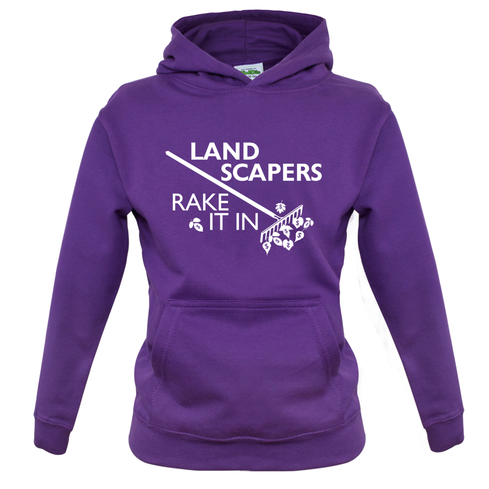 Landscapers Rake It In Kids T Shirt